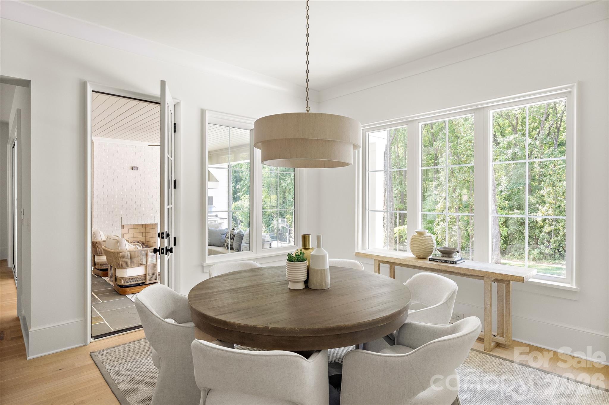 4628 Water Oak Road Charlotte, NC 28211 - Photo 16 of 43 a dining room with furniture and window