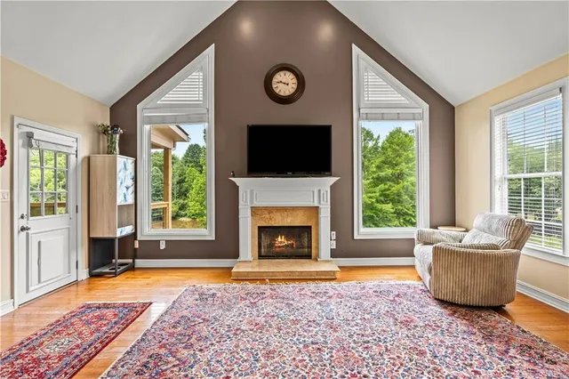 a view of a patio on the deck