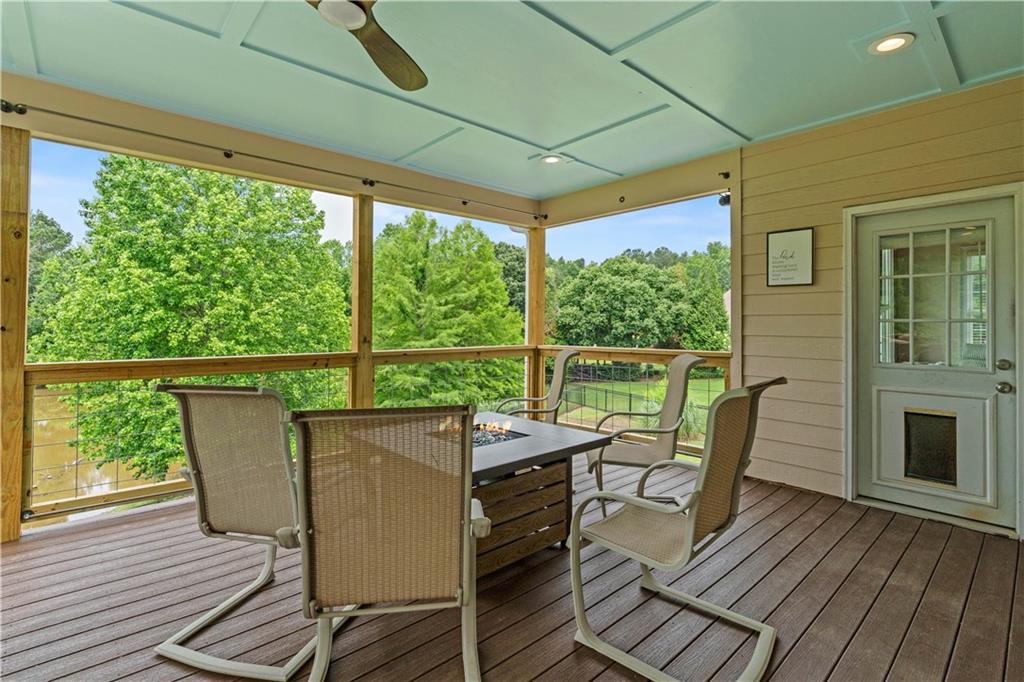 638 Glen Valley Way Dacula, GA 30019 - Photo 26 of 61 a view of a patio on the deck