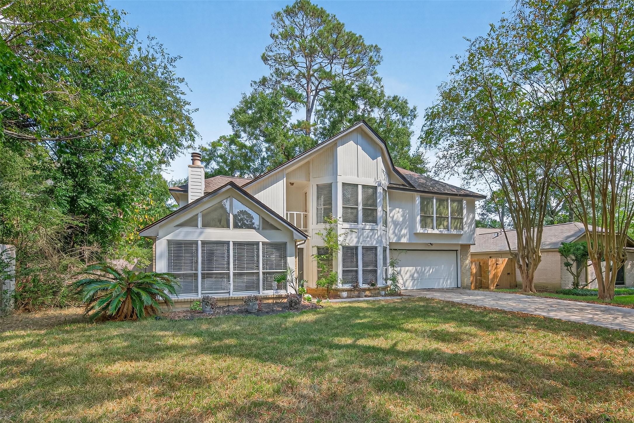 56 North Morningwood Court Spring, TX 77380 - Photo 5 of 50 Extended, private lot at the end of a cul de sac