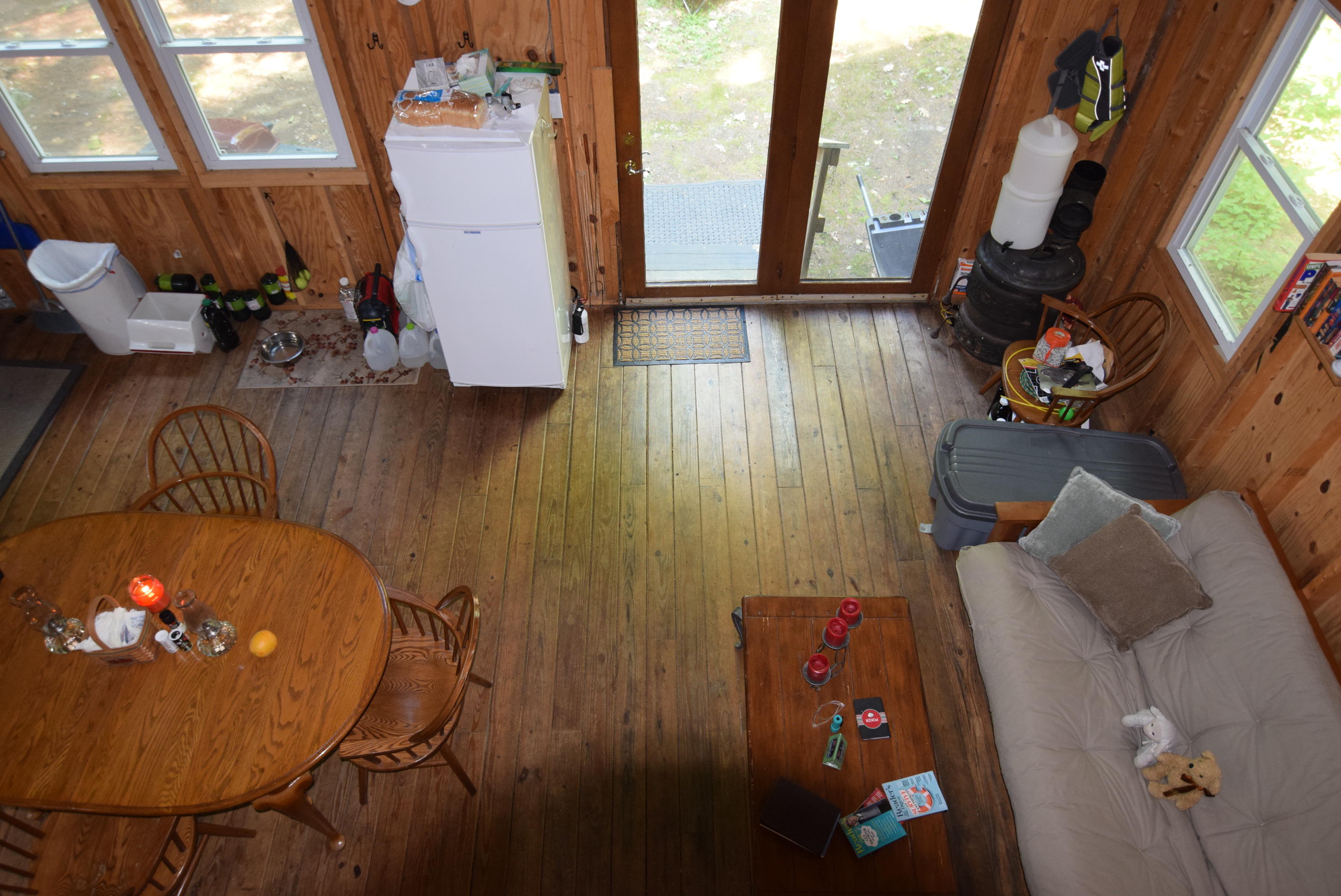 236 Chesterville Ridge Road Kents Hill, ME 04349 - Photo 24 of 41 24-looking down from loft