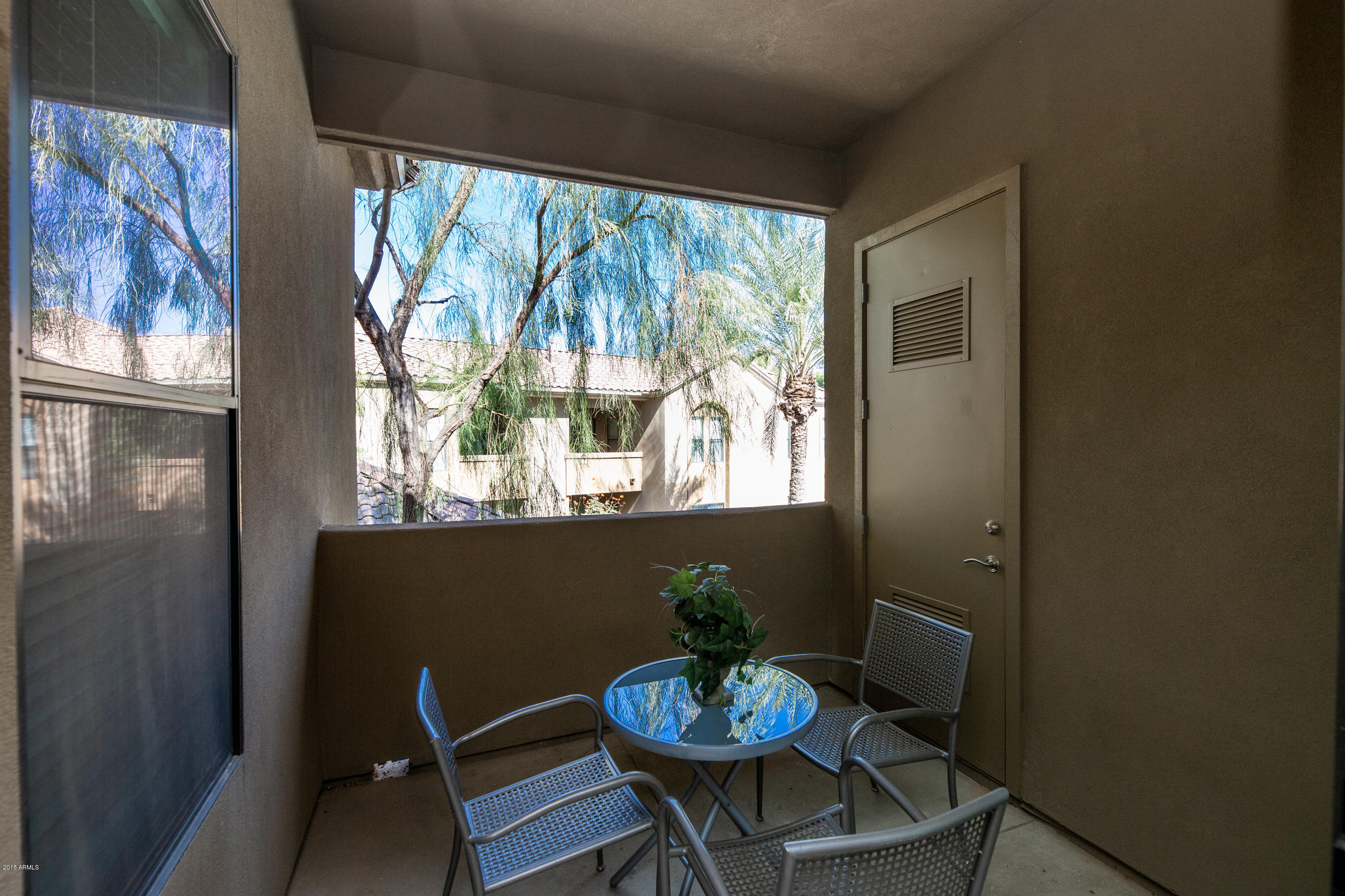 7027 North Scottsdale Road, Unit 223 Paradise Valley, AZ 85253 - Photo 16 of 27 Shaded Balcony