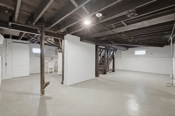 a view of empty room