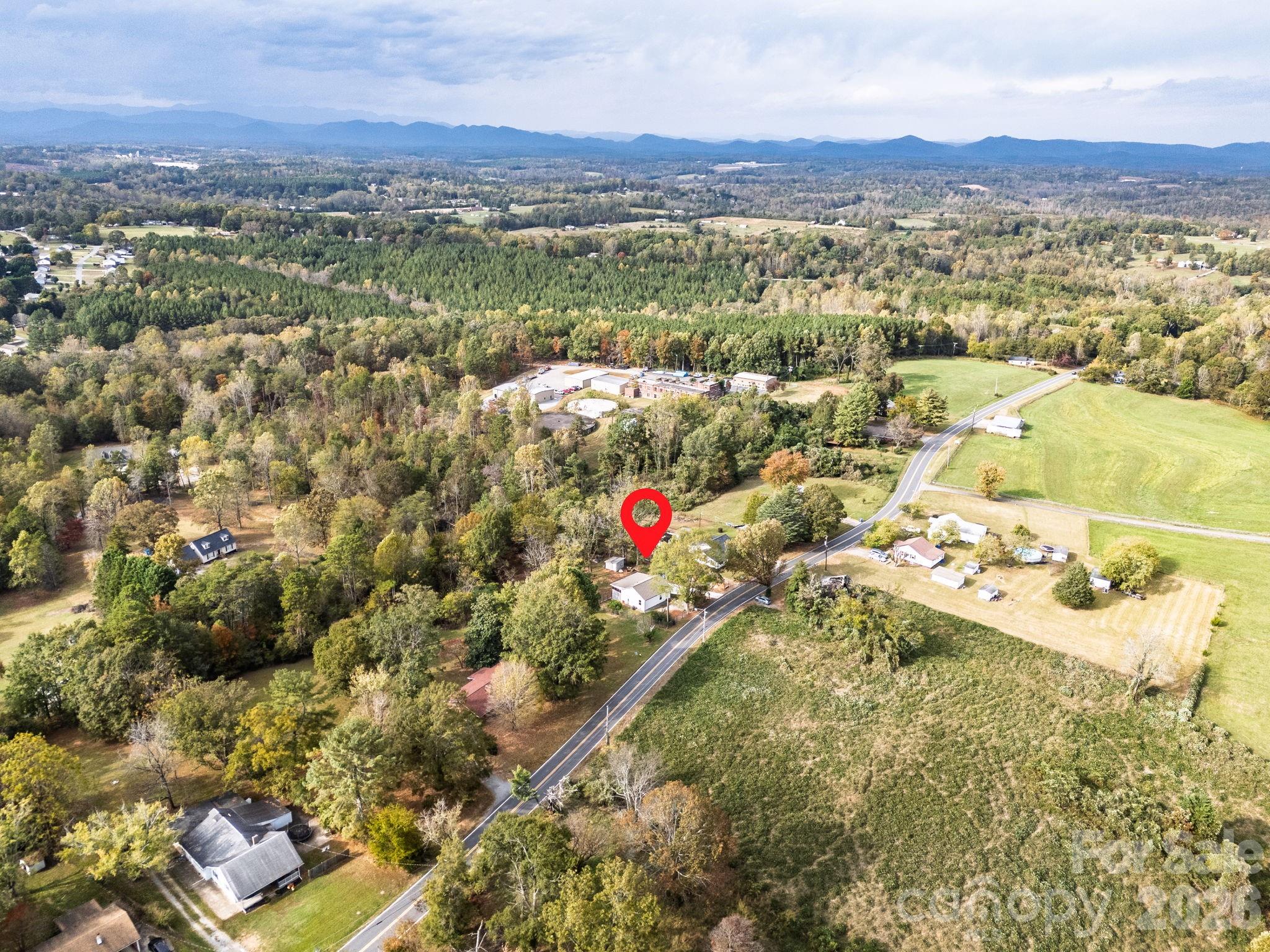845 Spindale Street Spindale, NC 28160 - Photo 23 of 27 a view of city and mountain