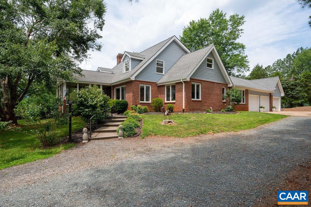 2903 Pea Ridge Road Charlottesville, VA 22901 - Photo 28 of 37 a front view of house with yard and green space