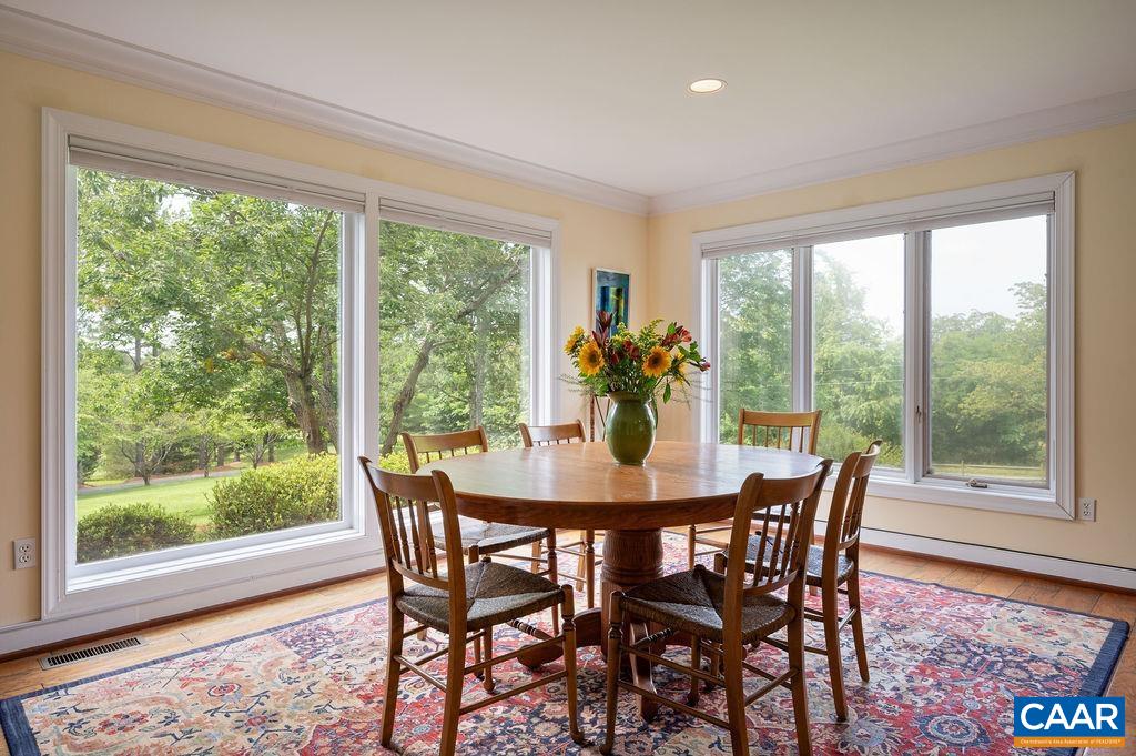 2903 Pea Ridge Road Charlottesville, VA 22901 - Photo 6 of 37 a dining room with furniture window and outside view