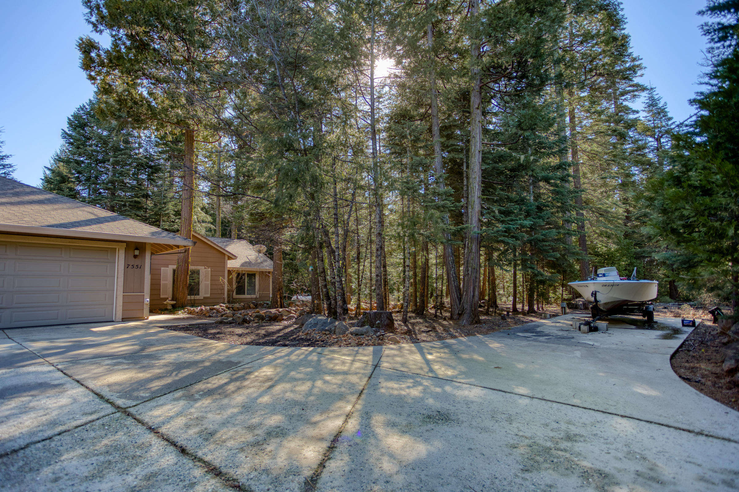 7551 Red Eagle Road Shingletown, CA 96088 - Photo 8 of 28 out of the way RV/boat slab