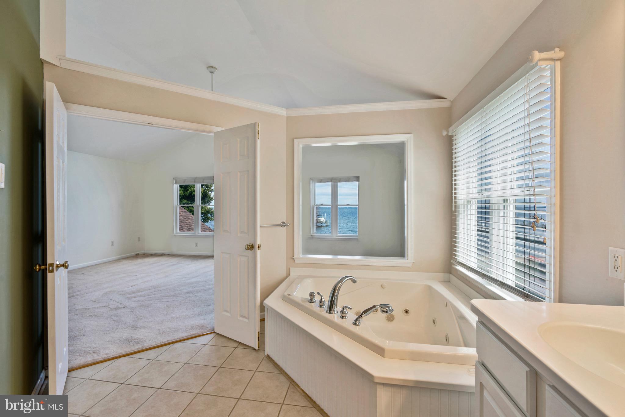 153 Allegany Road Stevensville, MD 21666 - Photo 15 of 46 Primary bathroom with water views