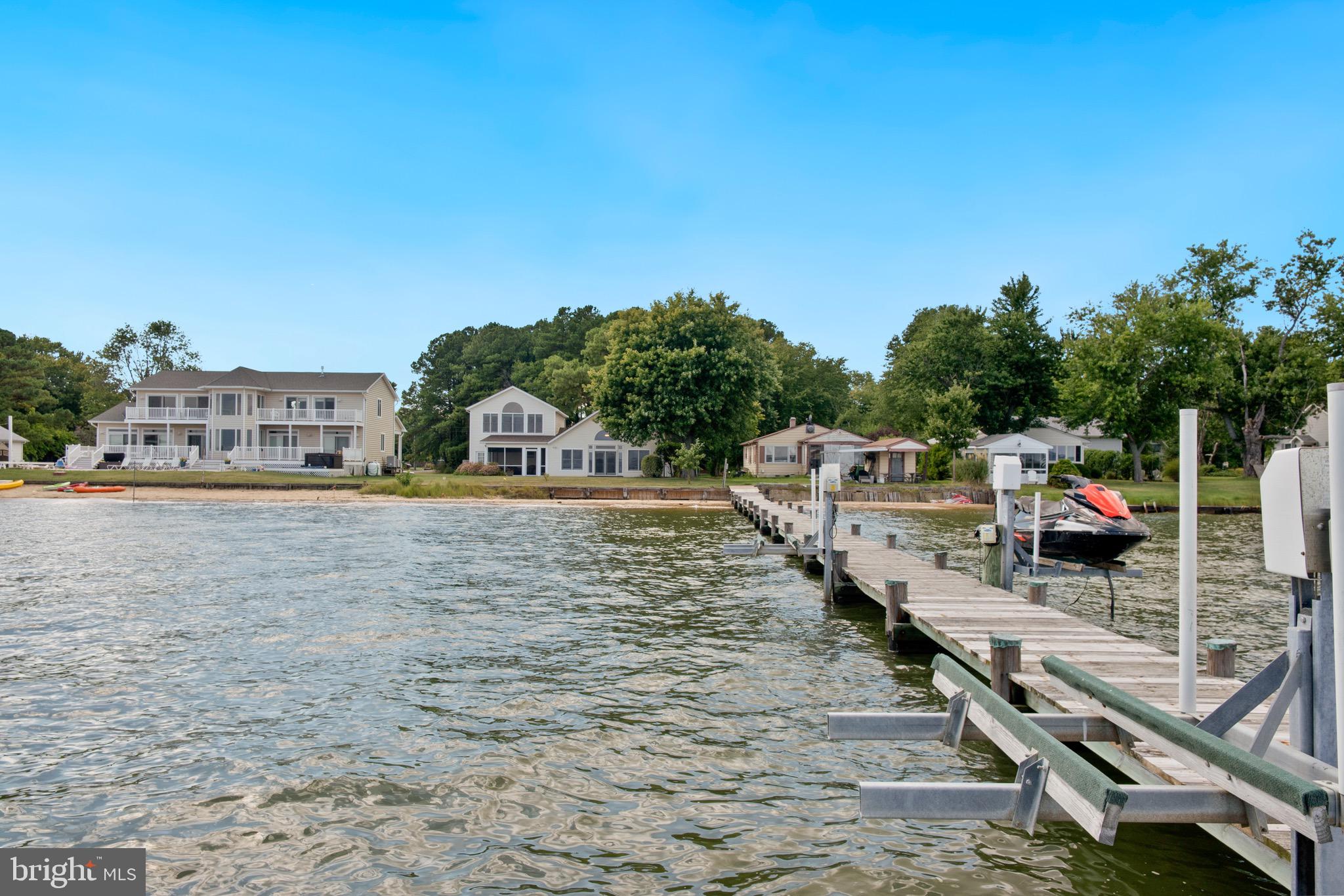 153 Allegany Road Stevensville, MD 21666 - Photo 30 of 46 View from pier