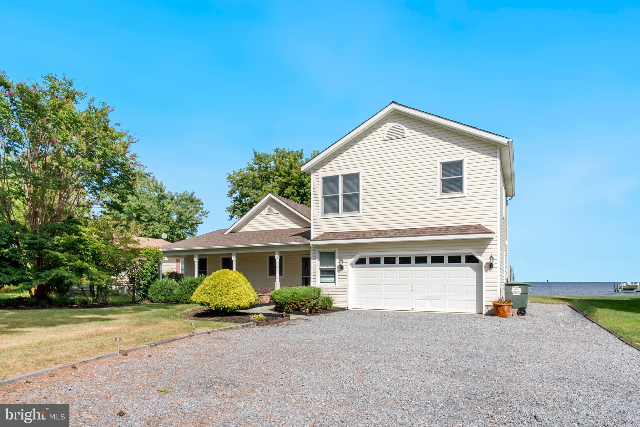 153 Allegany Road Stevensville, MD 21666 - Photo 6 of 46 Large driveway and 2 car garage