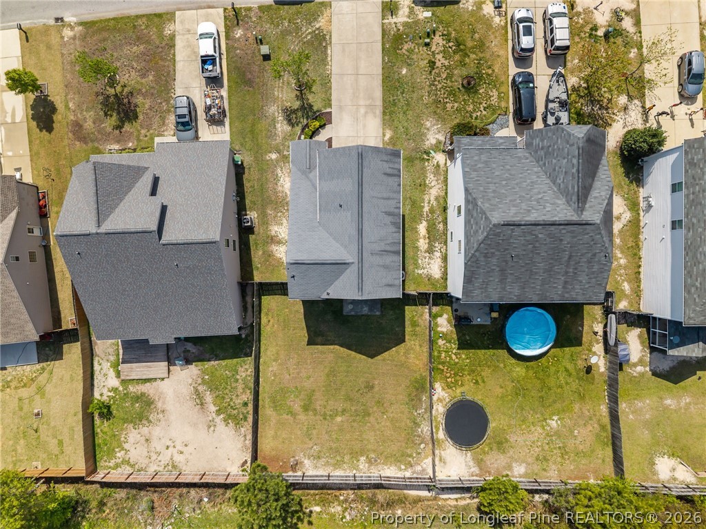226 River Oak Street Spring Lake, NC 28390 - Photo 7 of 41 aerial view of a highlighted house