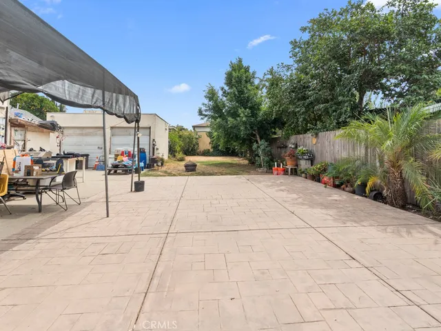 a view of outdoor space with seating area