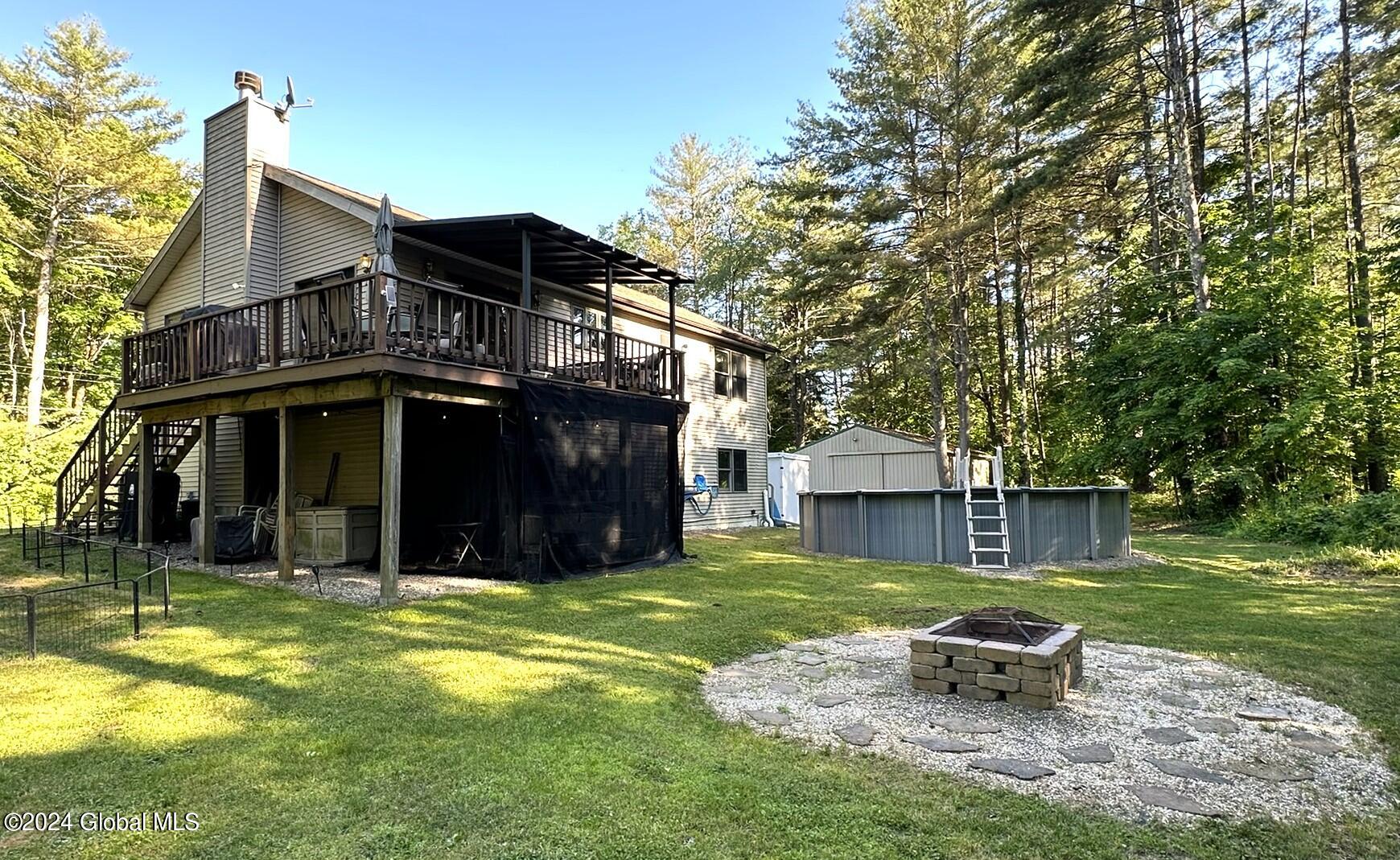 492 Schauber Road Clifton Park, NY 12019 - Photo 18 of 21 Rear Yard 1