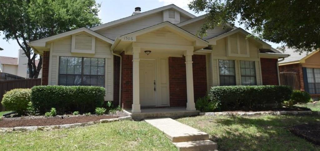 1506 Spring Street Allen, TX 75002 - Photo 1 of 1 a front view of a house with a yard