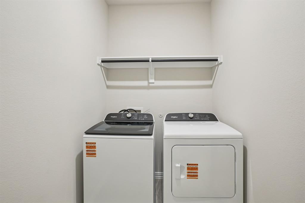 832 Sunflower Road Lavon, TX 75166 - Photo 30 of 39 a view of washer and dryer