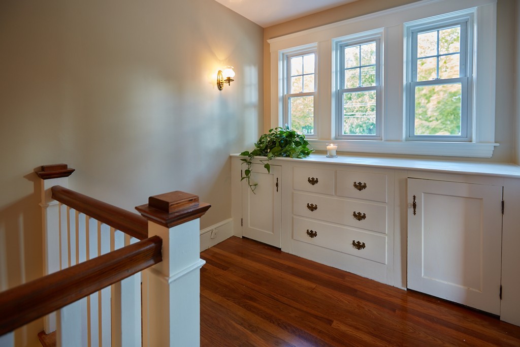 112 Bacon Street Natick, MA 01760 - Photo 13 of 20 a view of an entryway with wooden floor
