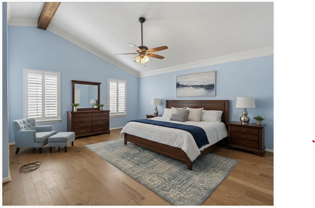 1102 Mabry Mill Road Houston, TX 77062 - Photo 14 of 43 Primary Bedroom Digitally Staged