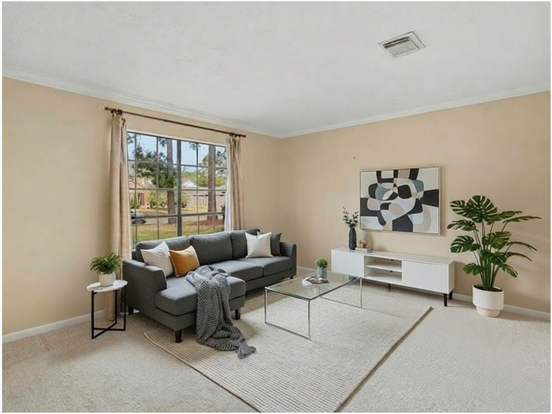 1102 Mabry Mill Road Houston, TX 77062 - Photo 6 of 43 Formal Living DIGITALLY STAGED