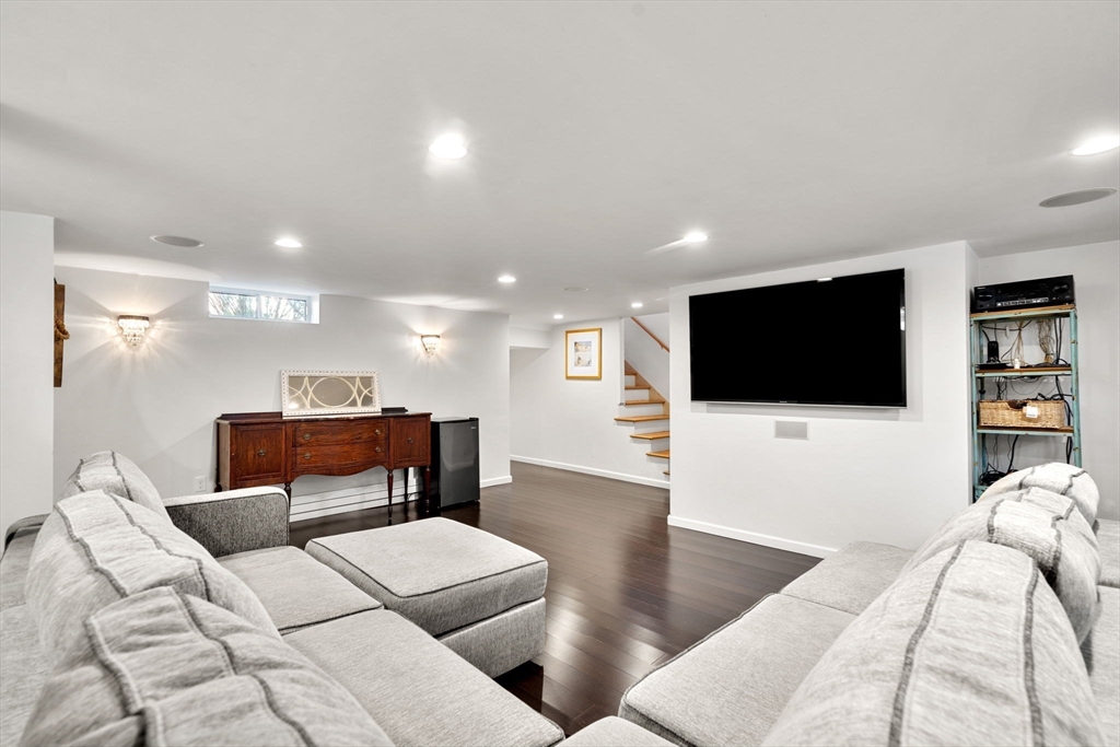 10 Pickwick Road Marblehead, MA 01945 - Photo 30 of 42 a living room with furniture and a flat screen tv