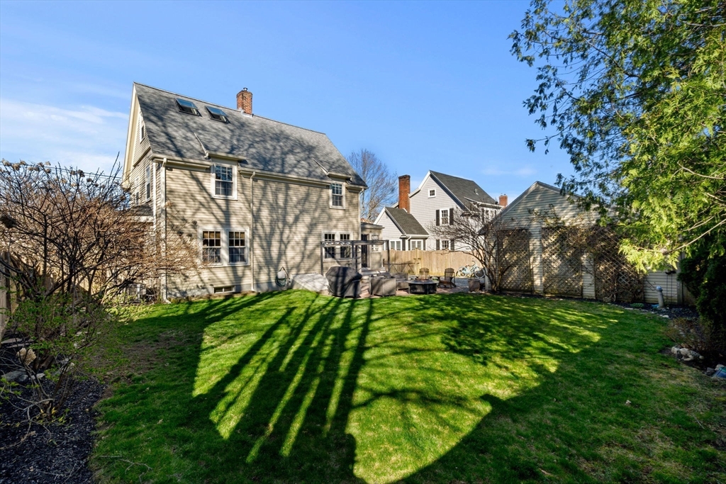 10 Pickwick Road Marblehead, MA 01945 - Photo 33 of 42 a view of a back yard of the house