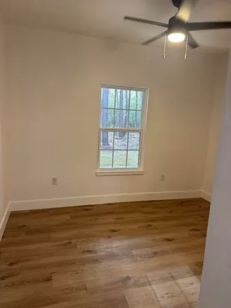 wooden floor in an empty room