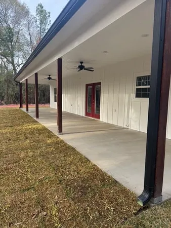 a view of a house with a outdoor space