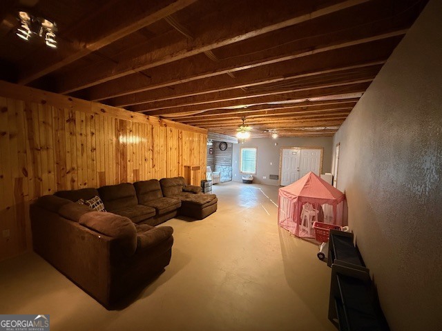 290 Eli Knob Road Dahlonega, GA 30533 - Photo 66 of 87 a living room with furniture and a wooden floor