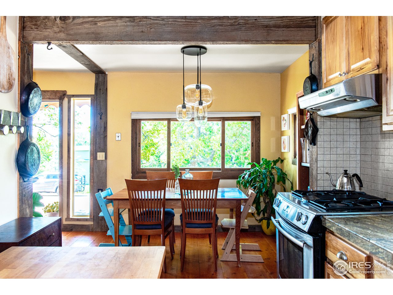 208 Main Street Lyons, CO 80540 - Photo 12 of 27 Dining Area off Kitchen