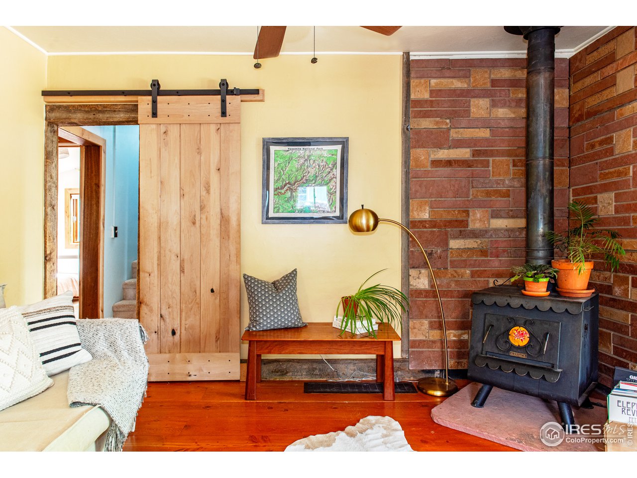 208 Main Street Lyons, CO 80540 - Photo 5 of 27 Wood Burning Stove