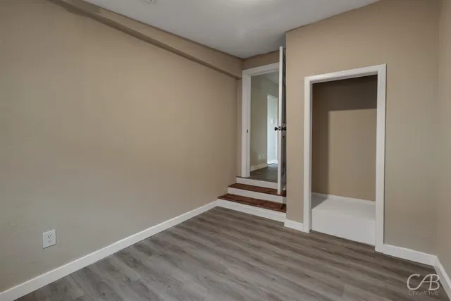 wooden floor in an empty room