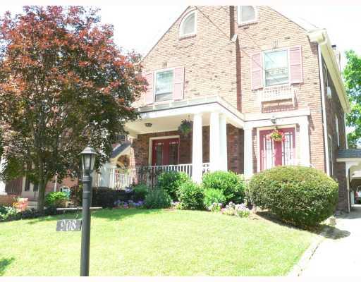 908 Wellesley Road Highland Park, PA 15206 - Photo 1 of 8 Exterior Front. Clinker brick with great front porch