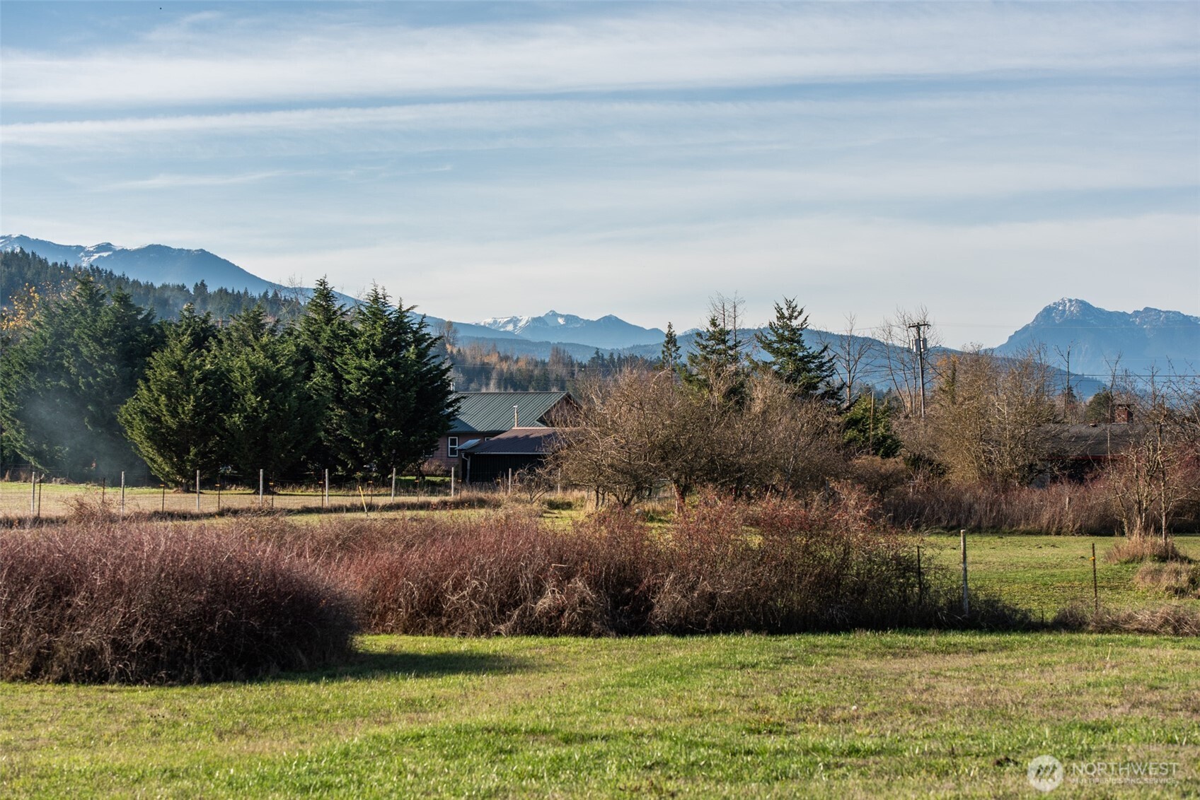 0 Washington Harbor Road Sequim, WA 98382 - Photo 9 of 13 an aerial view of a house with a yard
