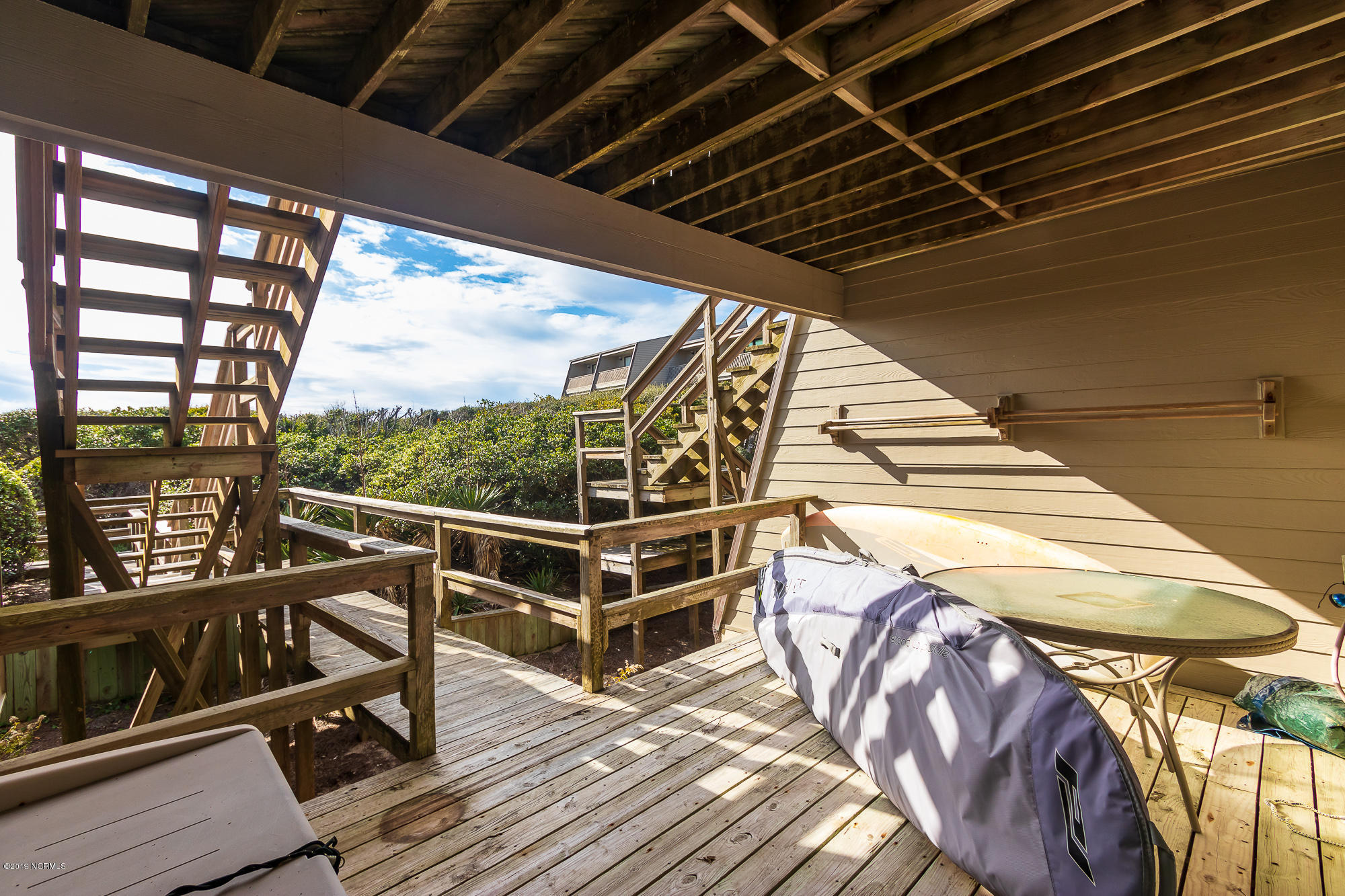 565 Salter Path Road, Unit X3 Pine Knoll Shores, NC 28512 - Photo 32 of 61 Deck off ground level den
