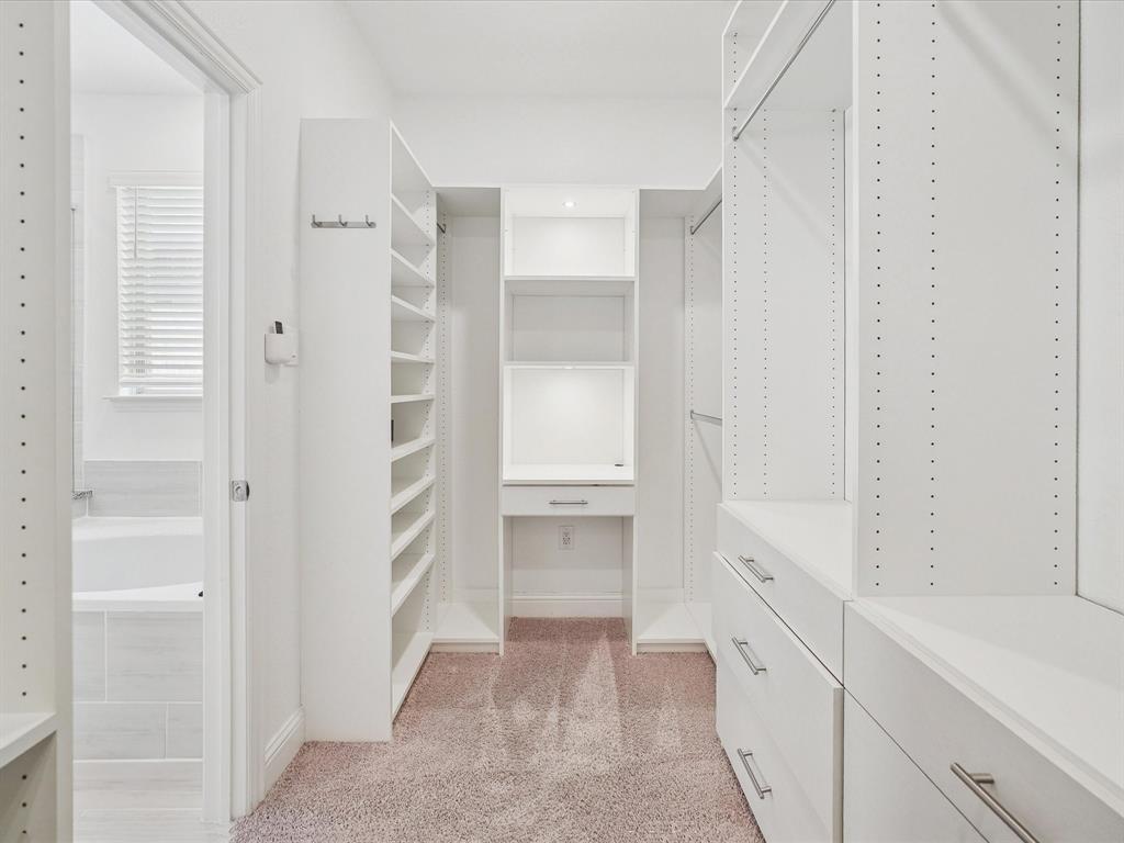 321 Fulton Street Oak Point, TX 75068 - Photo 21 of 36 a view of walk in closet