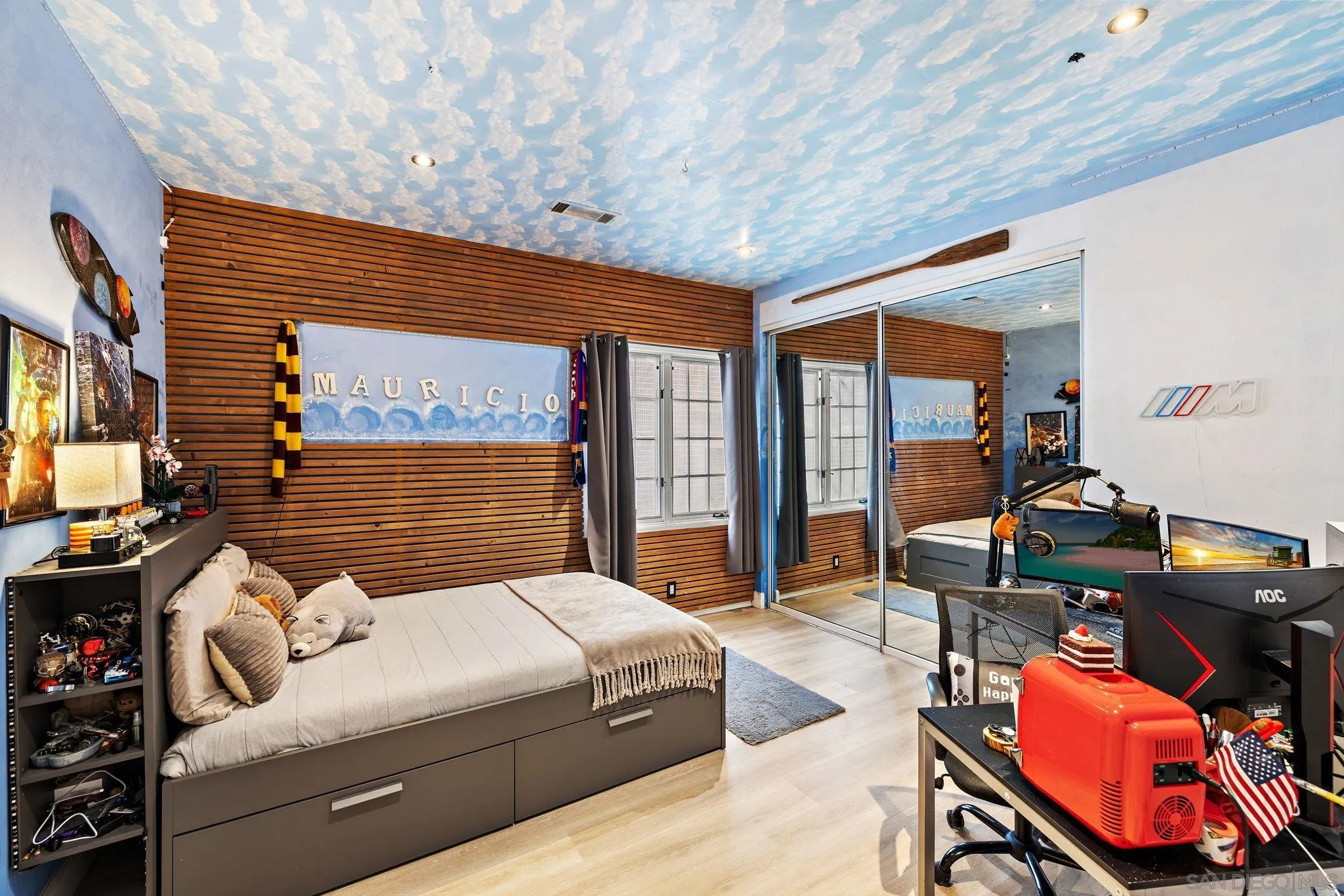 35 Buccaneer Way Coronado, CA 92118 - Photo 15 of 31 a bedroom with furniture and a large window