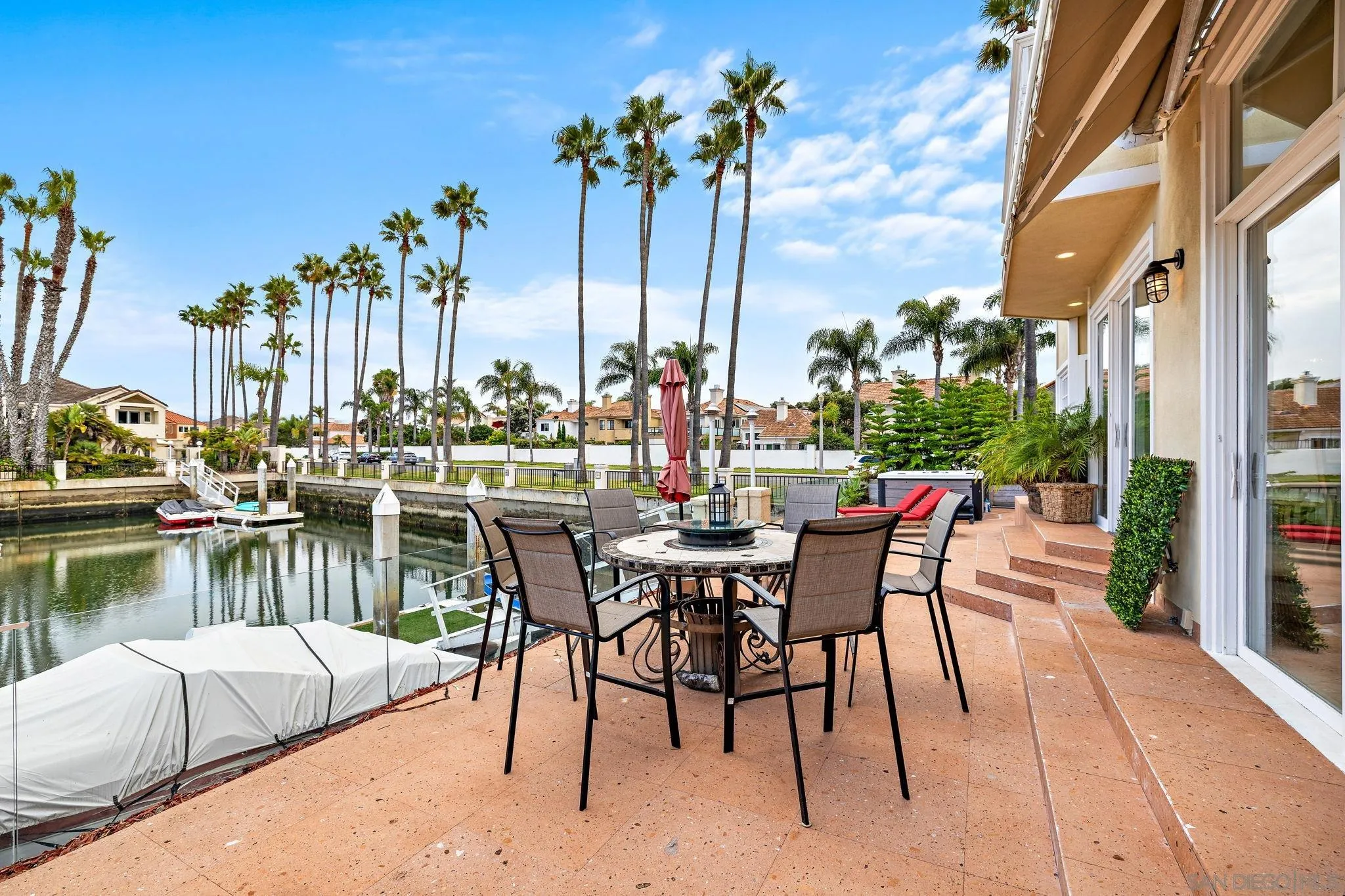 35 Buccaneer Way Coronado, CA 92118 - Photo 18 of 31 a view of a patio with swimming pool