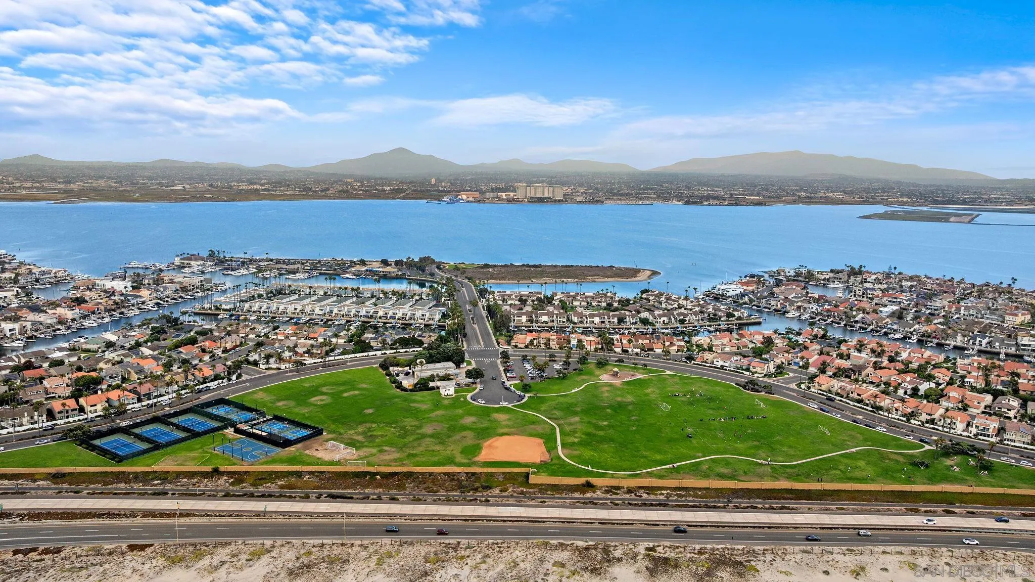 35 Buccaneer Way Coronado, CA 92118 - Photo 25 of 31 an aerial view of a city