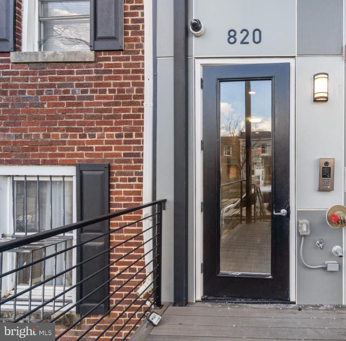 820 18th Street Northeast, Unit 102 Washington, DC 20002 - Photo 5 of 17 a view of a entryway door of the house