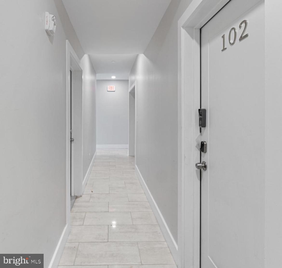 820 18th Street Northeast, Unit 102 Washington, DC 20002 - Photo 9 of 17 a view of a hallway
