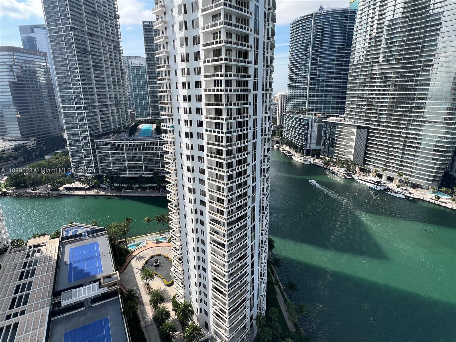 900 Brickell Key Boulevard, Unit 2205 Miami, FL 33131 - Photo 2 of 50 a view of balcony and patio