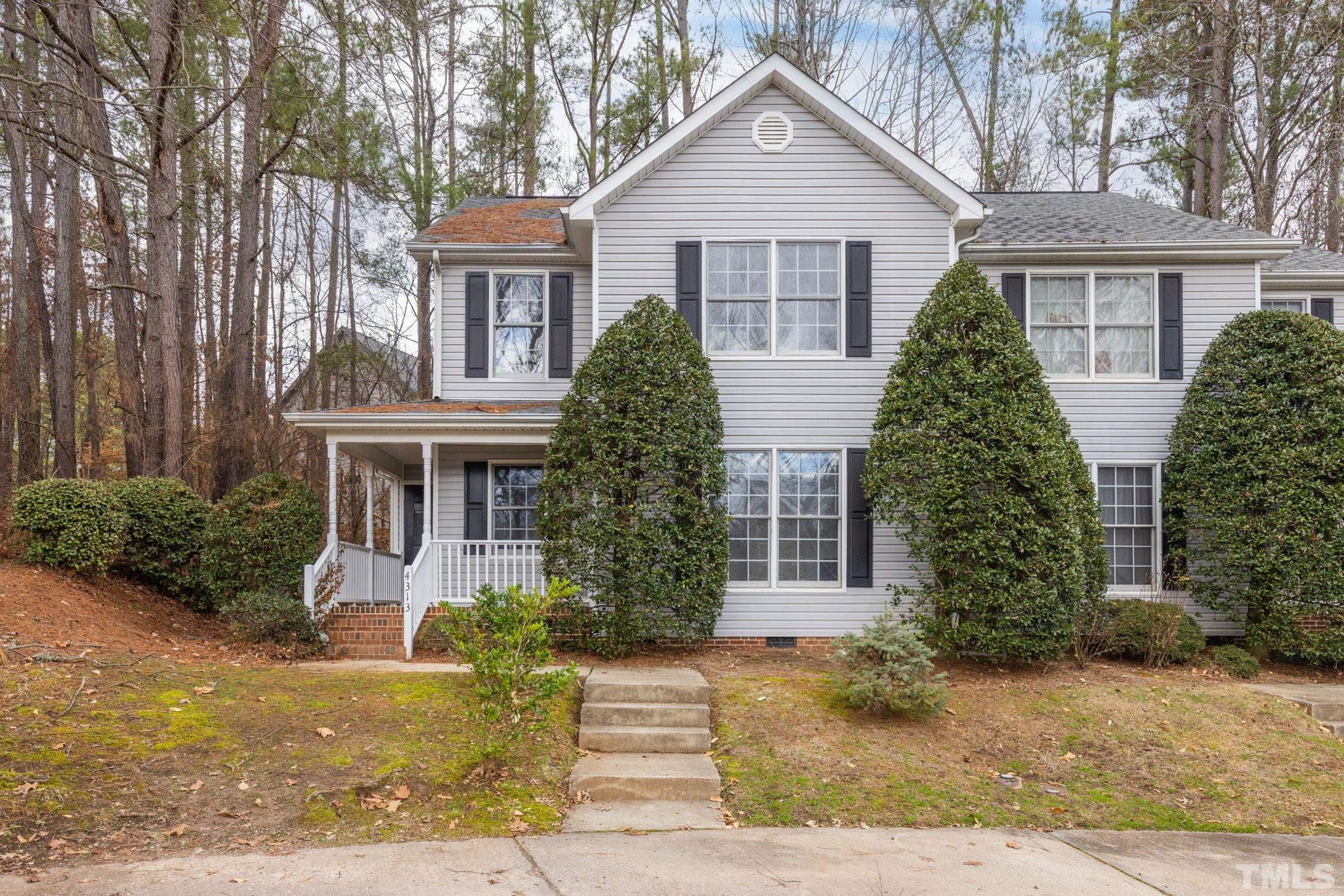 4313 Timberwood Drive Raleigh, NC 27612 - Photo 1 of 28 front view of a house
