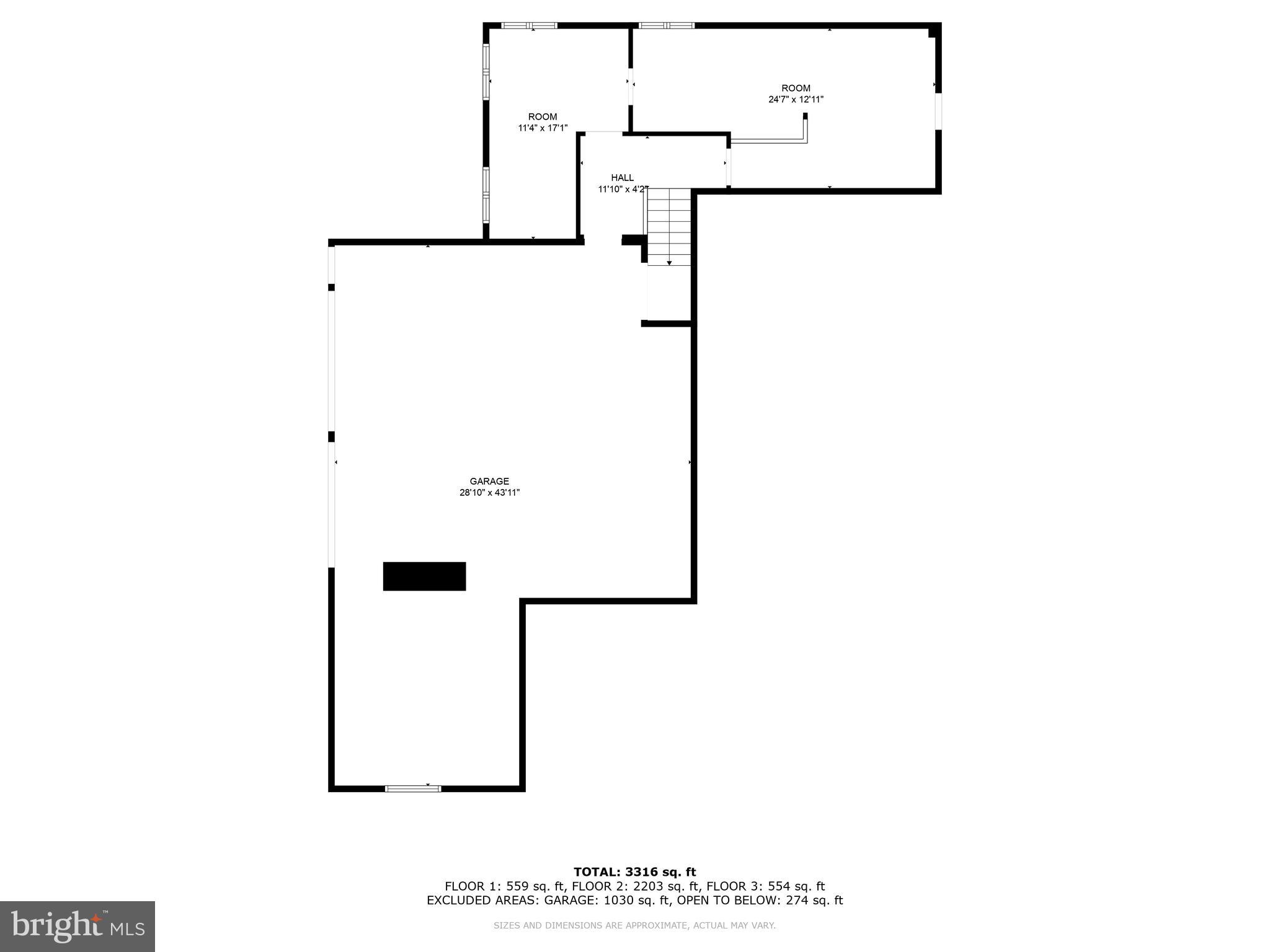 125 Bobcat Road Carlisle, PA 17015 - Photo 82 of 83 125 Bobcat Lower Level Floor plan