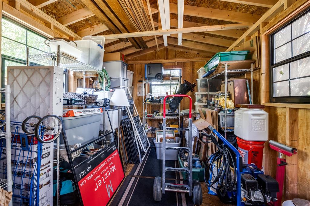 1027 Stanley Street Denton, TX 76201 - Photo 25 of 35 SHED~AMPLE STORAGED~