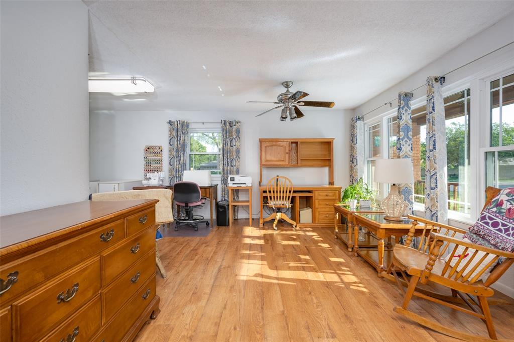 1027 Stanley Street Denton, TX 76201 - Photo 8 of 35 ENTRY INTO SECONDARY LIVING~DINING OR FLEX SPACE~OFFICE~