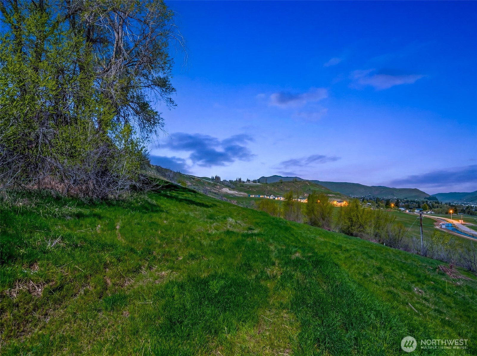 935 Silas Lane Wenatchee, WA 98801 - Photo 8 of 24 a view of a lush green outdoor space with a swimming pool