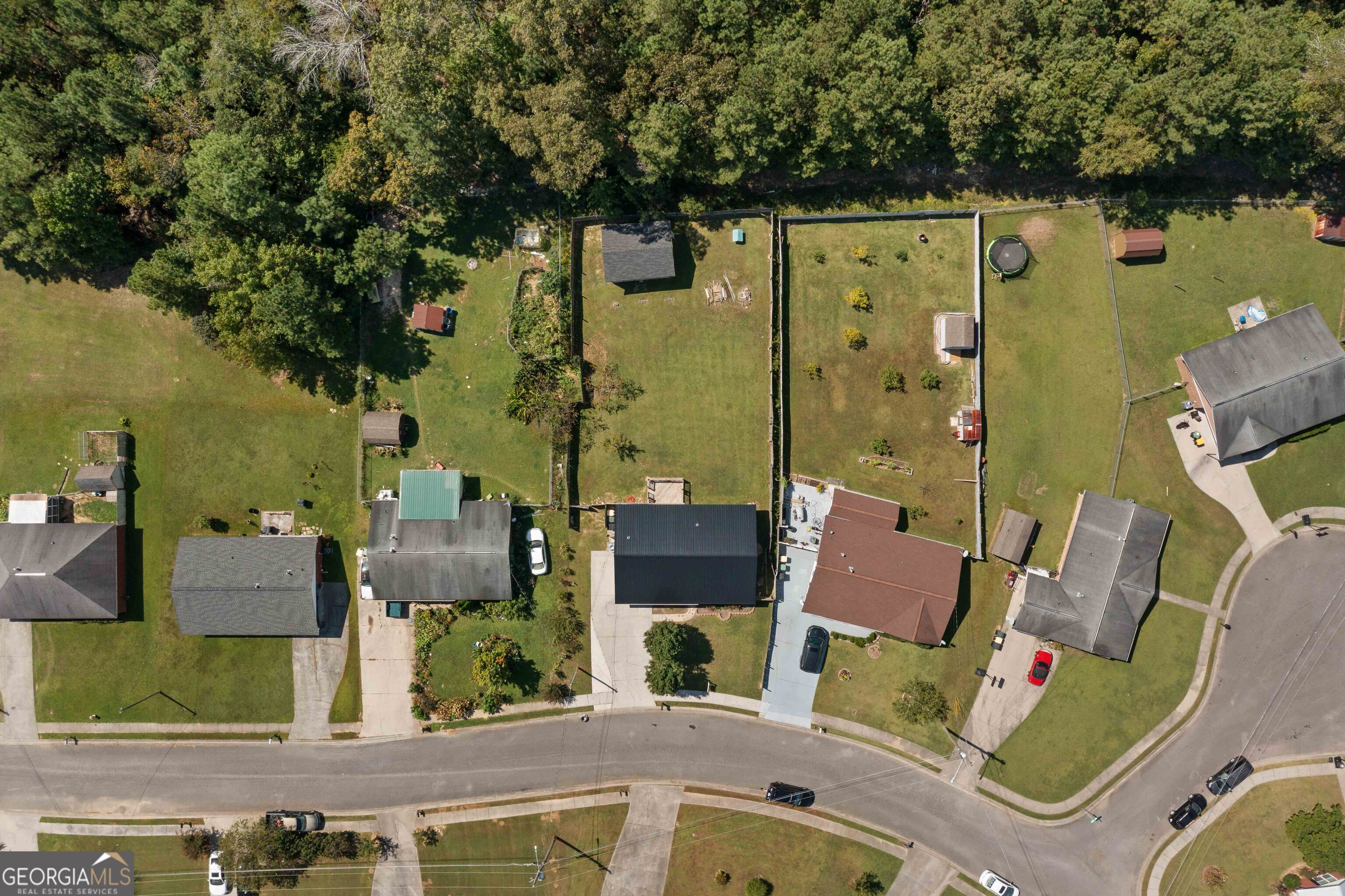 33 Northwest Hunters Glenn Road Rome, GA 30165 - Photo 41 of 43 an aerial view of a house with outdoor seating