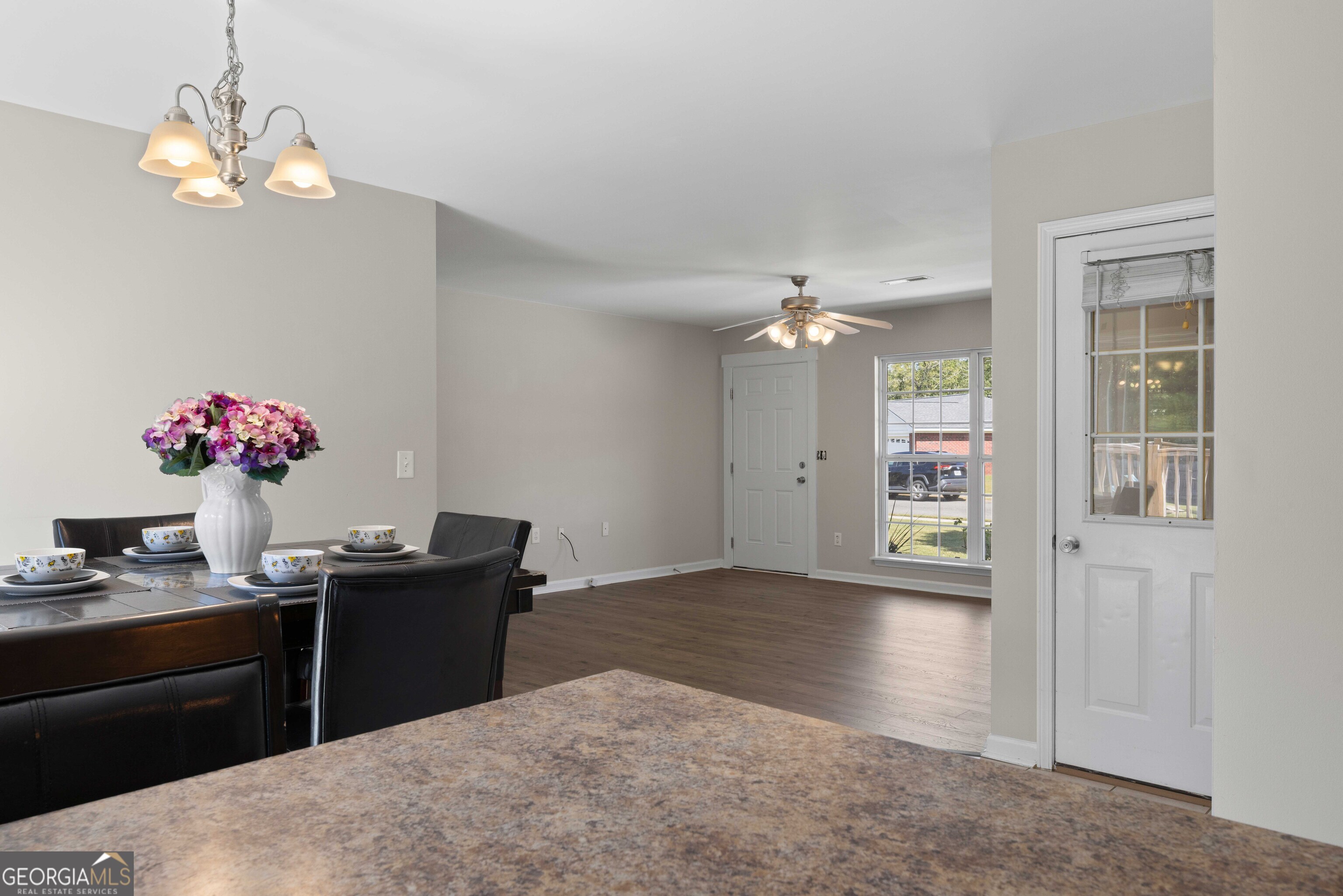 33 Northwest Hunters Glenn Road Rome, GA 30165 - Photo 7 of 43 a view of a room with a chandelier
