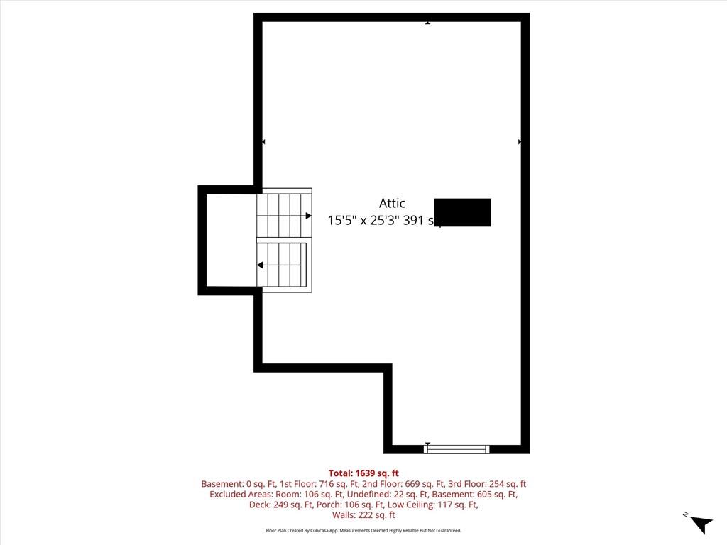 391 Vermont Avenue Rochester, PA 15074 - Photo 23 of 37 4th Bedroom or Bonus Room on 3rd floor