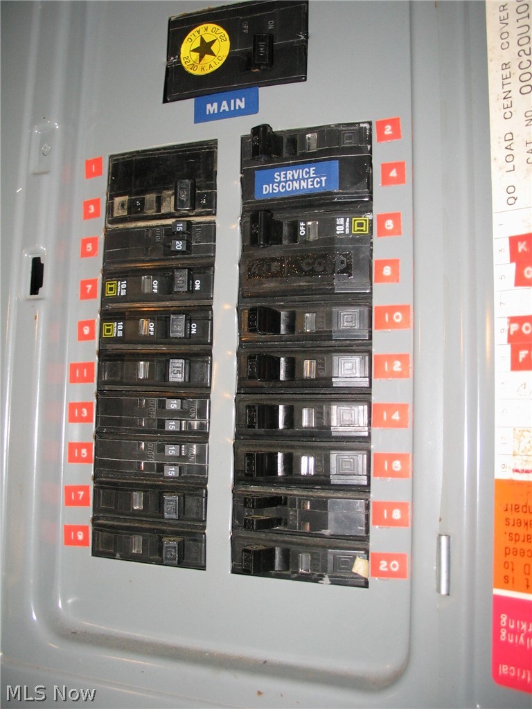 6395 Waterloo Road Atwater, OH 44201 - Photo 22 of 34 Electrical panel