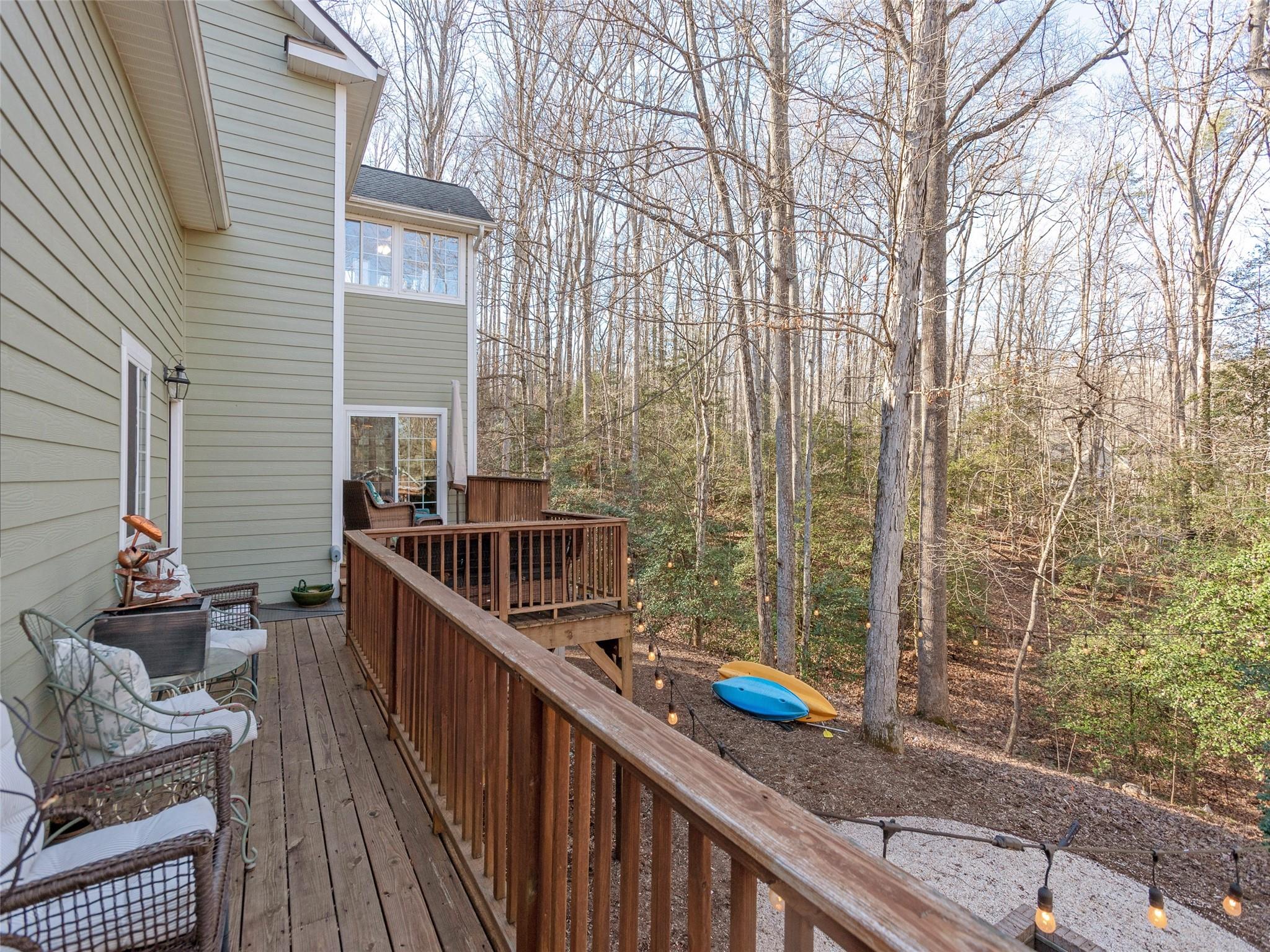 73 Cave Lane Arden, NC 28704 - Photo 22 of 45 a view of balcony with furniture